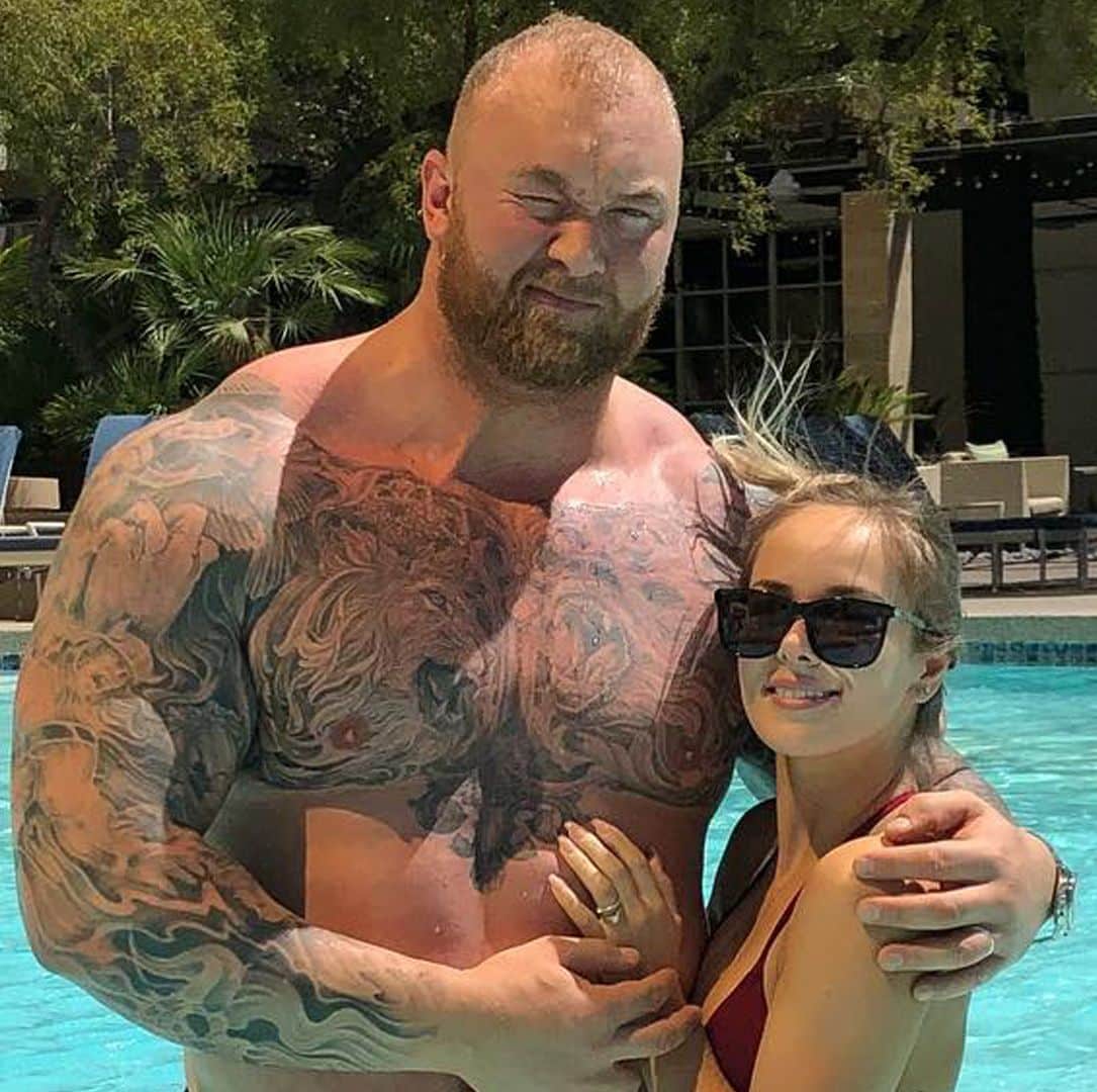 Hafthor Bjornsson Wife Kelsey Henson S Strong Bond Citimuzik