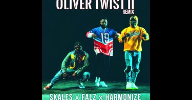 Listen to Skales Ft Falz X Harmonize – Oliver Twist II REMIX