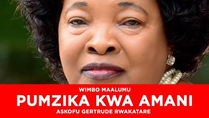 AUDIO Rose Muhando – Pumzika kwa Amani MP3 DOWNLOAD