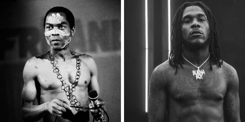 Every time Burna Boy Sampled Fela Kuti (+Video)