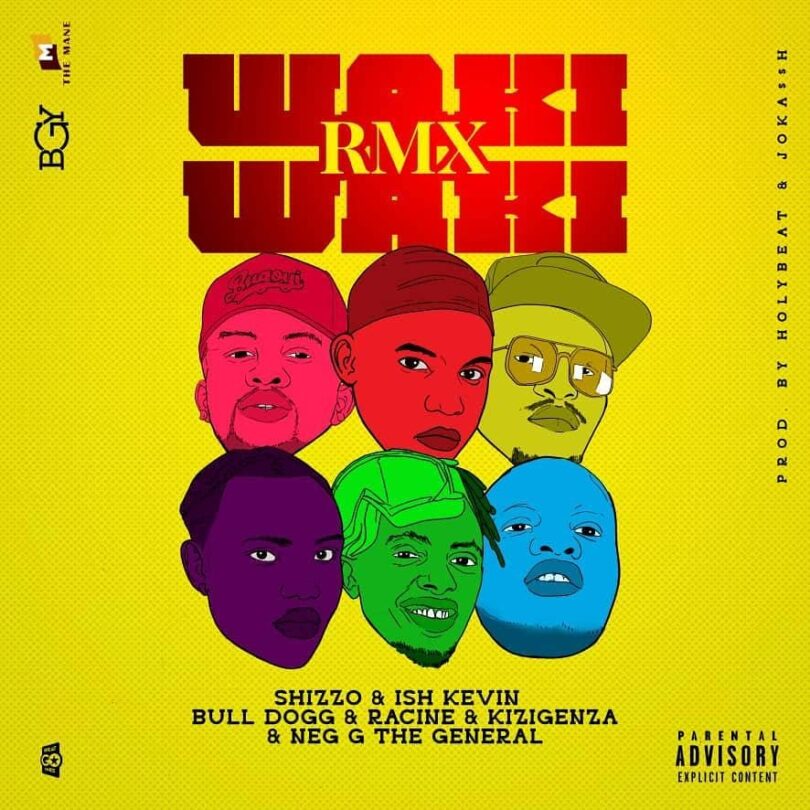 AUDIO Ish Kevin & Shizzo - Waki Waki Remix Ft Bull Dogg X Neg G X Racine X Juno Kizigenza MP3 DOWNLOAD