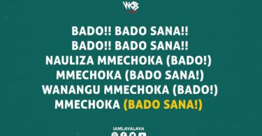 LYRICS VIDEO Lava Lava Ft Diamond Platnumz - Bado Sana MP4 DOWNLOAD