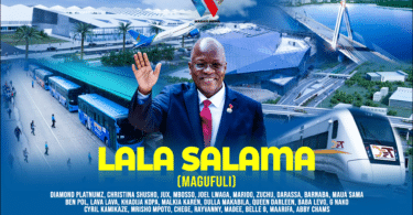 AUDIO Diamond Ft Tanzania All Stars - Lala Salama Magufuli MP3 DOWNLOAD