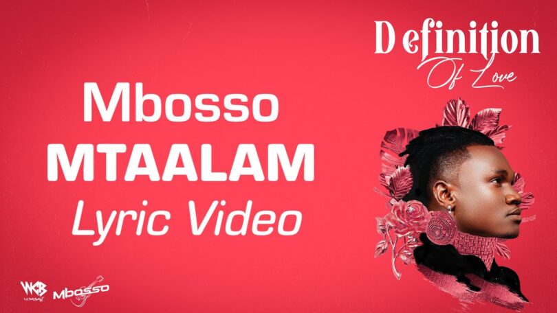 Mbosso – Mtaalam LYRICS