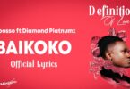 LYRICS VIDEO Mbosso Ft Diamond Platnumz - Baikoko MP4 DOWNLOAD