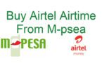 How to buy airtel airtime from Mpesa