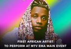 Rayvanny becomes the 1st African Act To Perform At MTV EMA