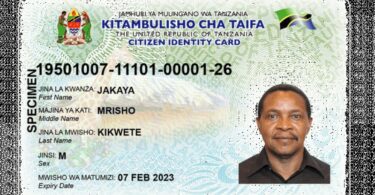 Nakala ya kitambulisho cha taifa NIDA – NIDA online copy 2022/2023