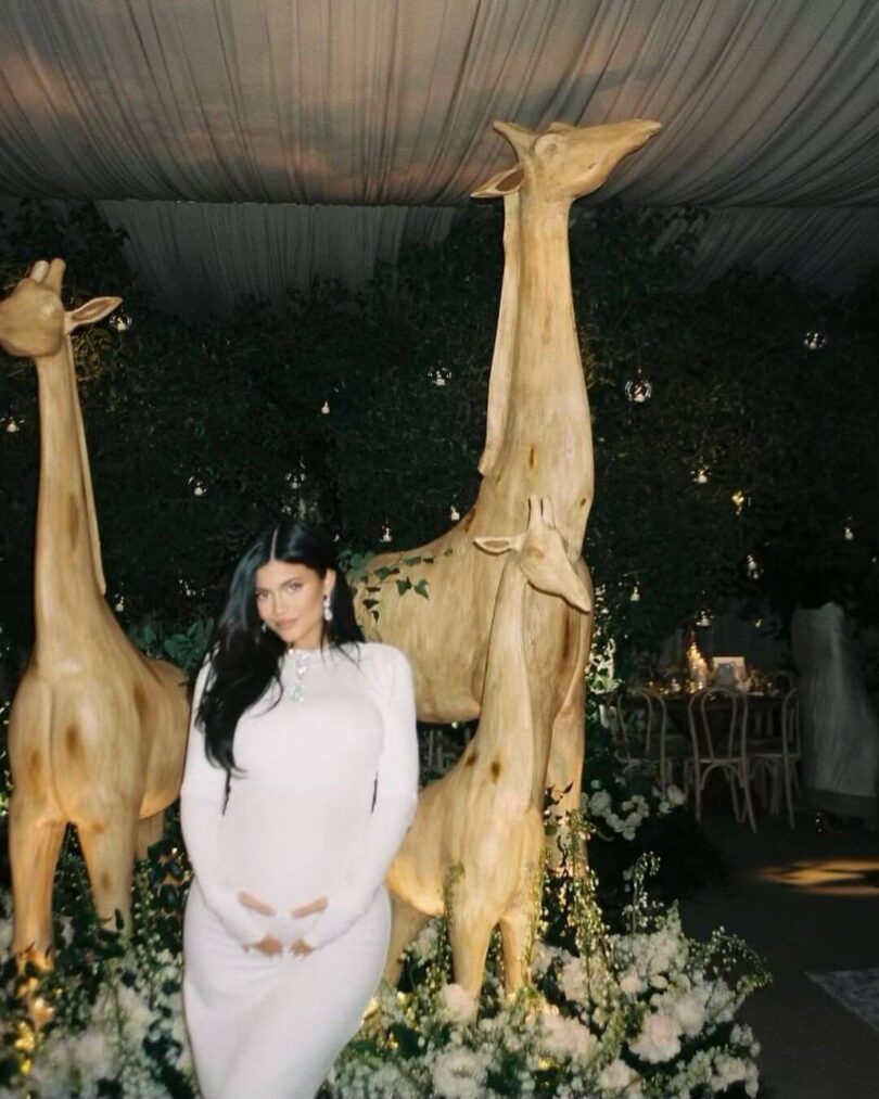 Kylie Jenner shares photos from her baby shower