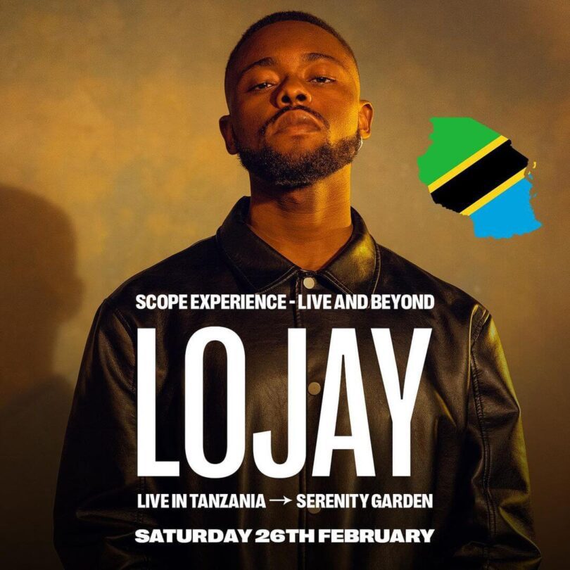 Lojay arrives in Tanzania for the LIVE AND BEYOND concert