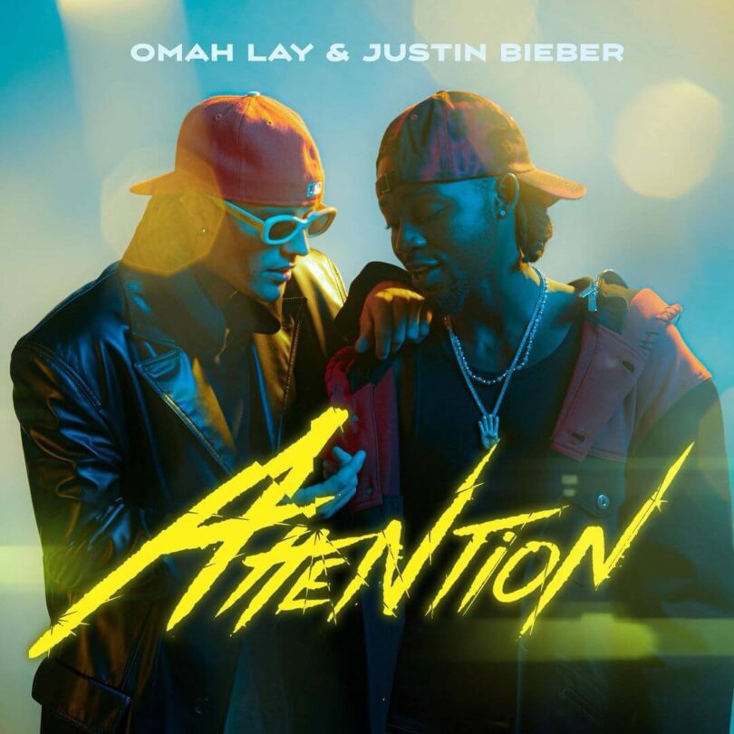 Omah Lay's attention featuring Justin Bieber is coming out this Friday