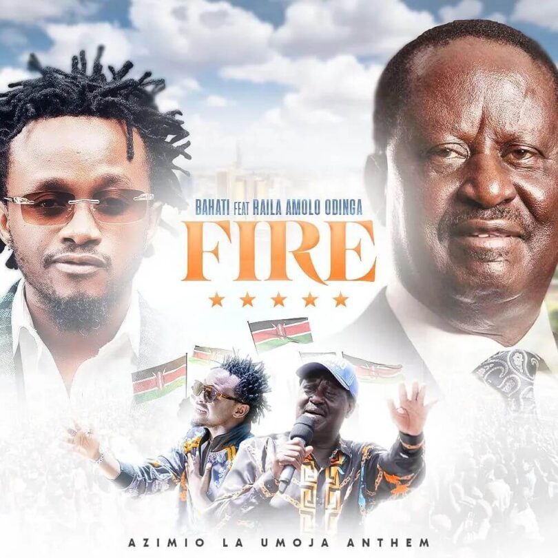 AUDIO Bahati - Fire Ft. Hon. Raila Amolo Odinga MP3 DOWNLOAD