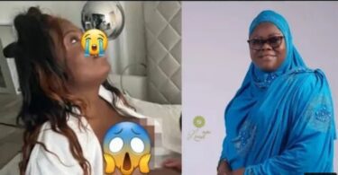 Nigerian Islamic radio presenter Alhaja Kaola's sex tape leaked online (+18)