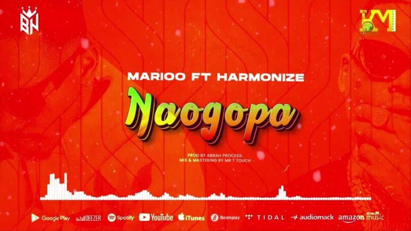 LYRICS VIDEO LYRICS VIDEO: Marioo Ft. Harmonize - Naogopa MP4 DOWNLOAD