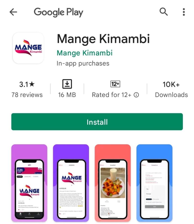 Jinsi ya kufungua App ya Mange Kimambi kwa VPN