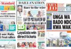 Kenyan Newspapers Review For July 28 2022