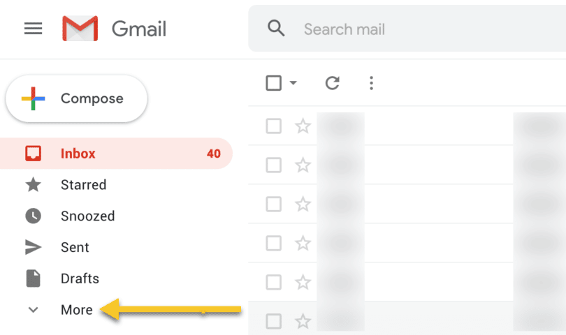 How to create folders in Gmail