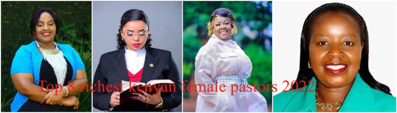 Top 8 Richest female pastors in Kenya 2022