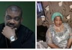 Don Jazzy mother’s is dead