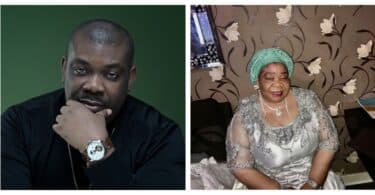 Don Jazzy mother’s is dead