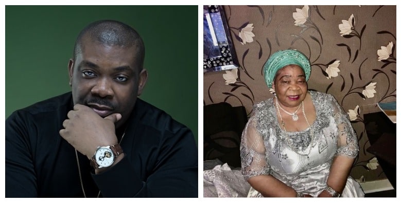 Don Jazzy mother’s is dead