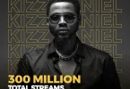 Kizz Daniel becomes most streamed artist on Boomplay with 300M total streams