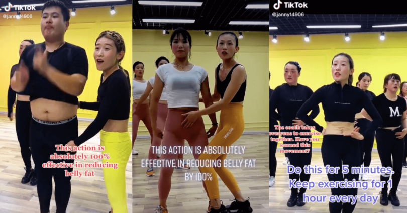 The Chinese TikTok weight loss dance - Experts say It's dangerous