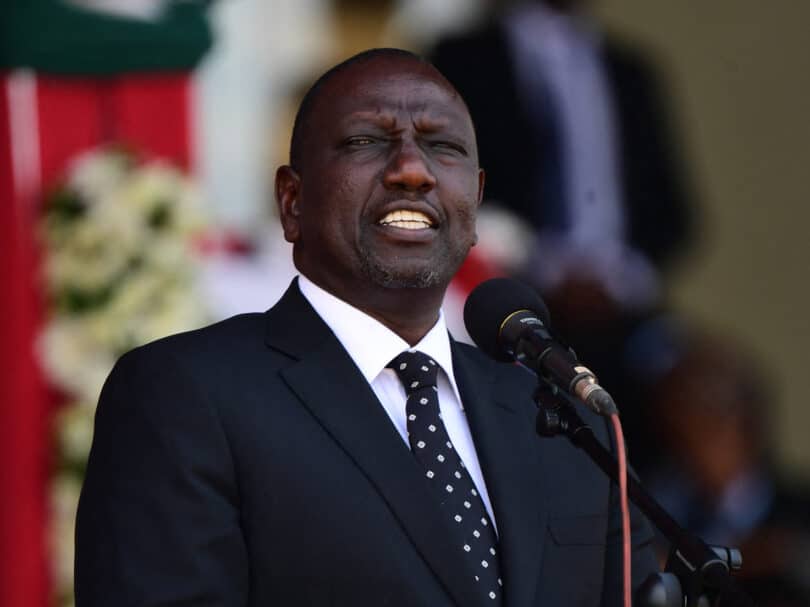 Ruto leads with 50.85 percent