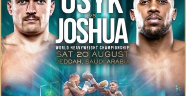 Anthony Joshua Dispatch Information to His Allies Ahead of Usyk Fight