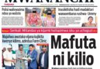 Magazeti ya leo August 4 – Habari kubwa katika magazeti ya leo