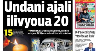 Magazeti ya leo August 10 – Habari kubwa katika Magazeti ya leo