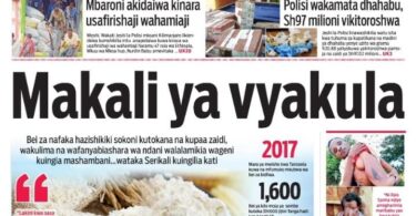 Magazeti ya leo August 12 – Habari kubwa katika Magazeti ya leo