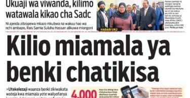 Magazeti ya leo August 18 – Habari kubwa katika Magazeti ya leo