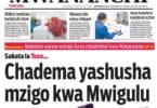 Magazeti ya leo August 29 – Habari kubwa katika Magazeti ya leo