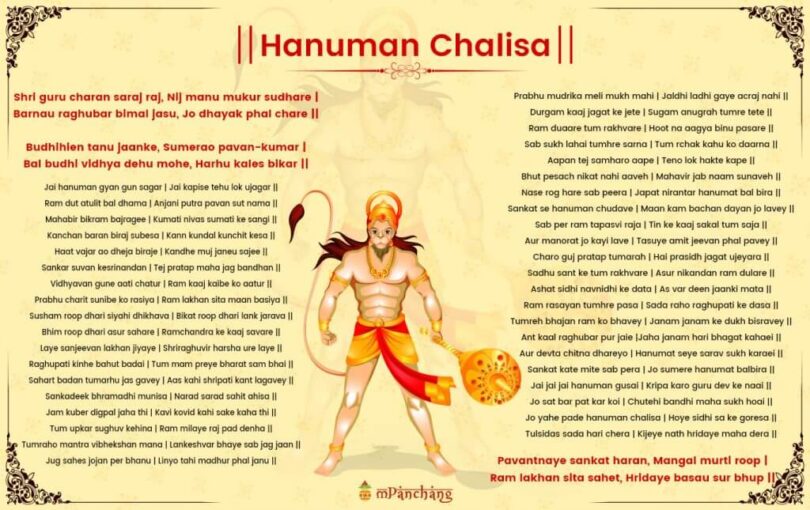 Hanuman Chalisa in Hindi LYRICS