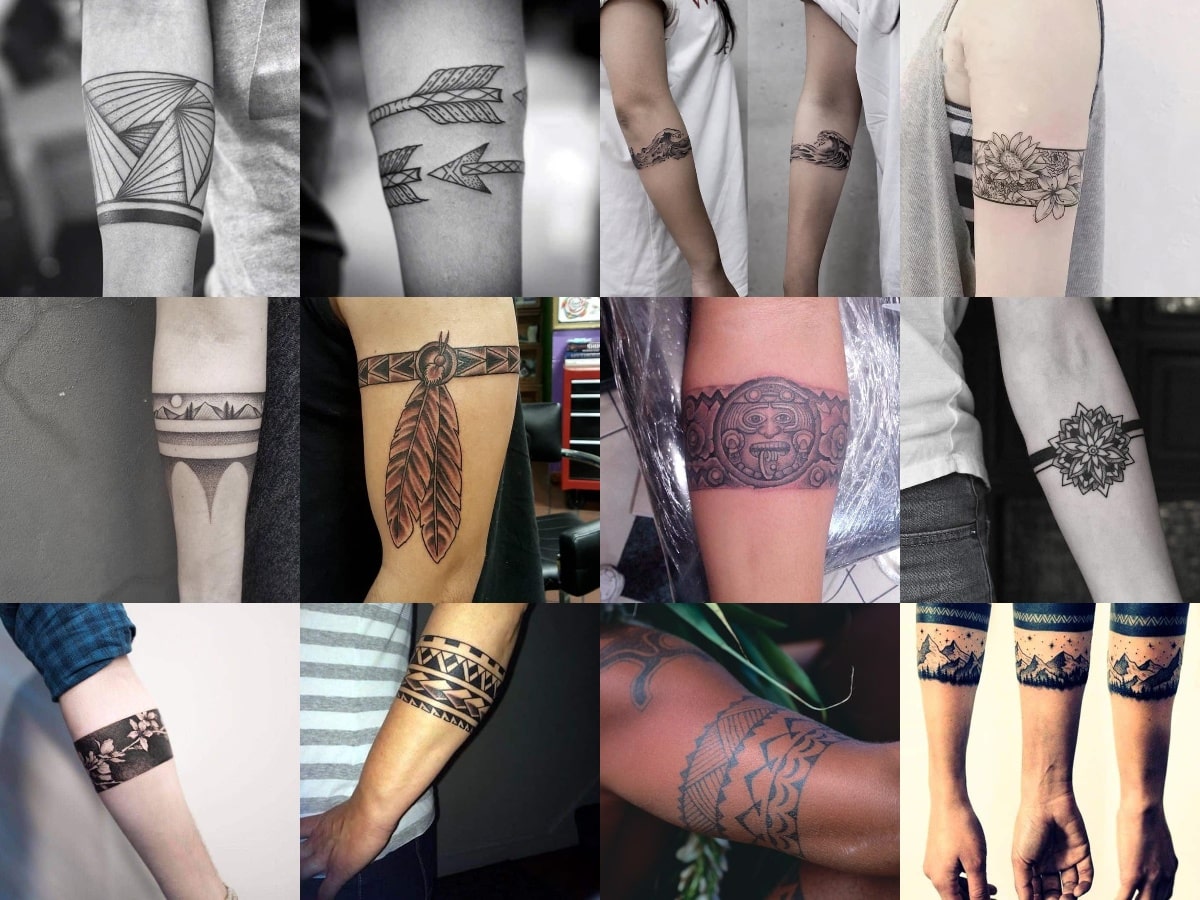 Geometric custom armband tattoo by inkspiredyash skinmachinetattoo   armband armbandtattoo geometrictattoo artist skinmachinetattoo   Instagram