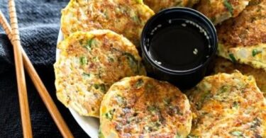 Spinach & tuna pancakes Recipe