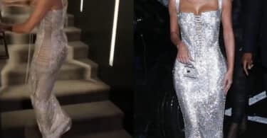 Kim Kardashian struggles to walk in tight dress at the Dolce and Gabbana after party (video)