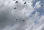 Nigerian military paratroopers seen carrying out a training in Abuja (Video)