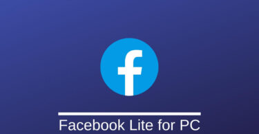 Facebook lite Download for PC