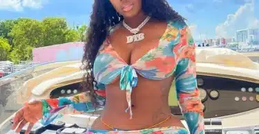 Rapper Diamond The Body who recently shared a nude photo of her and Burna boy reveals she has slept with at least 2000 people (video)