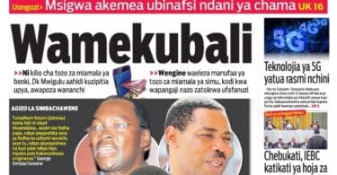 Magazeti ya leo september 2 – Habari kubwa katika Magazeti ya leo