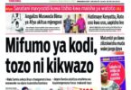 Magazeti ya leo september 13 – Habari kubwa katika Magazeti ya leo