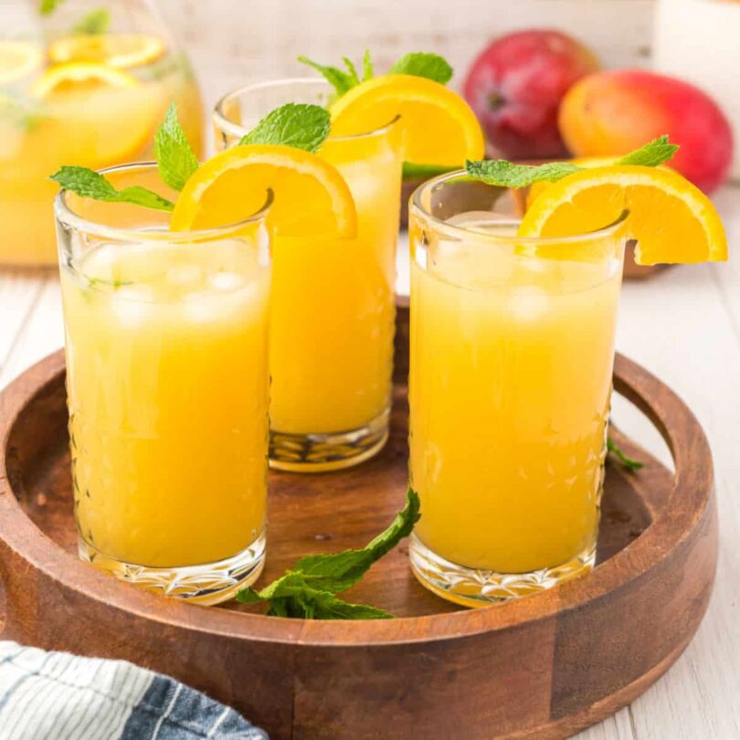 Virgin Mango Orange Mojito Recipe