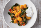 Spinach, sweet potato & lentil dhal Recipe