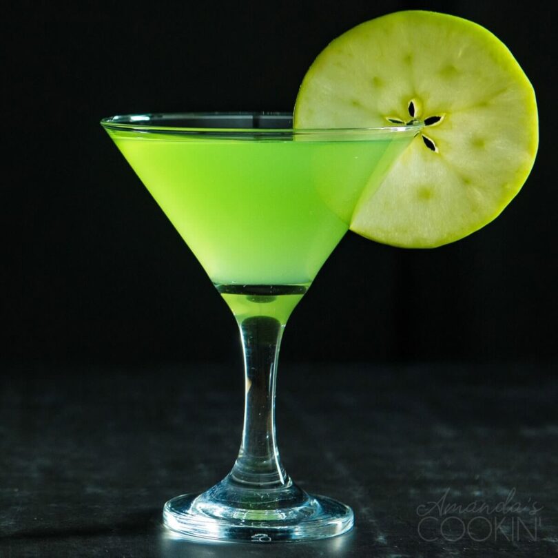 Apple Martini Mocktail Recipe