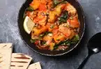 Spiced chicken, spinach & sweet potato stew recipe