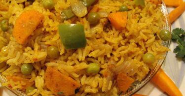 Carrot Biryani Recipe