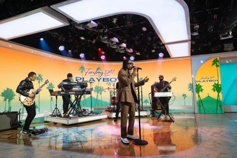 Watch Fireboy’s Soothing Performance On American Talk Show