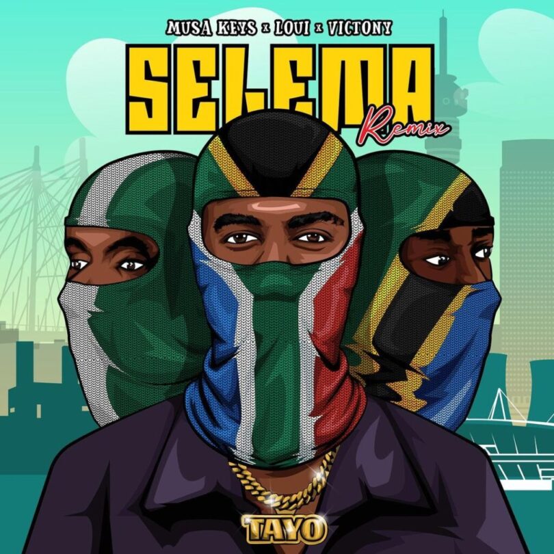 Musa Keys - Selema (Po Po) Remix LYRICS Ft Victony X Loui